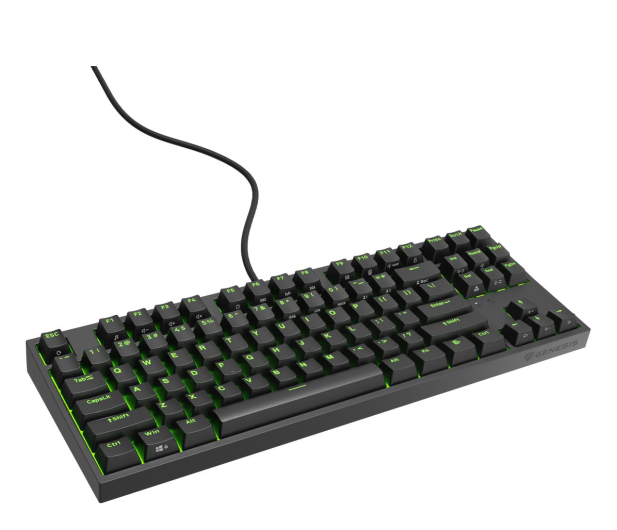 Genesis Thor 404 TKL Kailh Brown RGB czarna NKG-2071 - 1189674 - zdjęcie 4